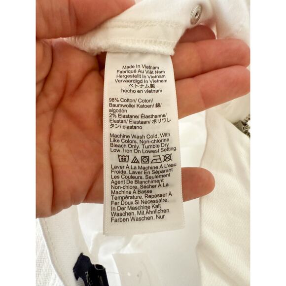 J.Crew Factory | NWT Classic White Denim Short For Women | Sz 24 - Picture 7 of 8